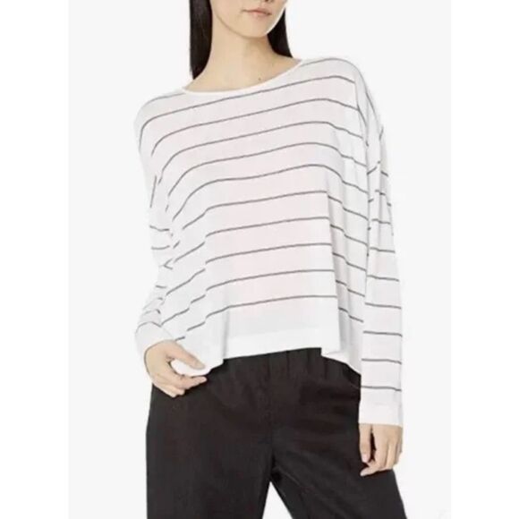 Eileen Fisher Stripe Sweater - Picture 1 of 6